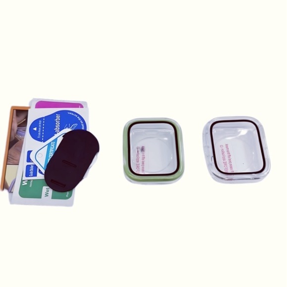 2in1 Soft TPU+Hard PC Case with Tempered Glass Screen Protector for iWatch 44mm - Picture 2 of 5